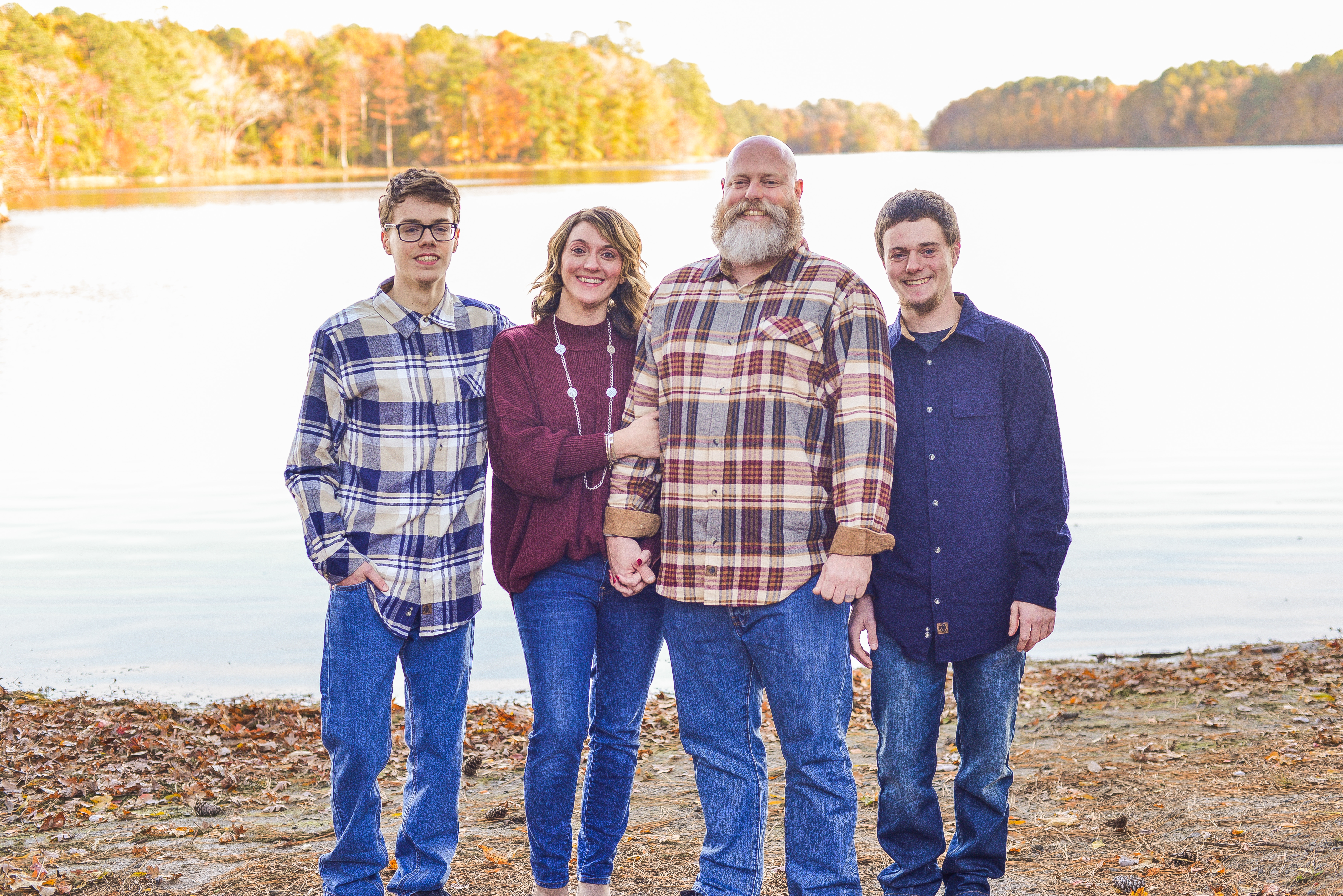 Cherie Rose MA CCC-SLP pediatric speech language pathologist Newport News VA with family